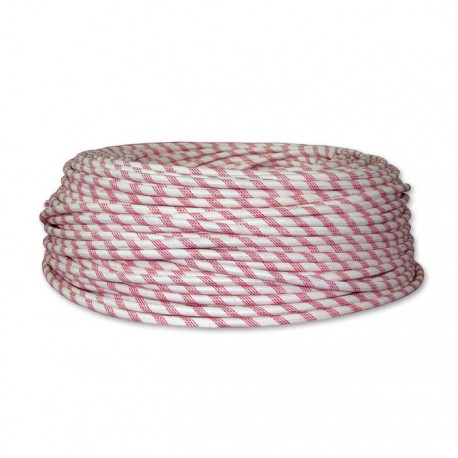 Wąż silikonowy w oplocie nylonowym ø 10x14mm