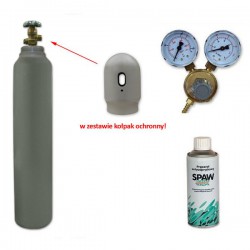 Butla CO2 6kg + reduktor + spawmix