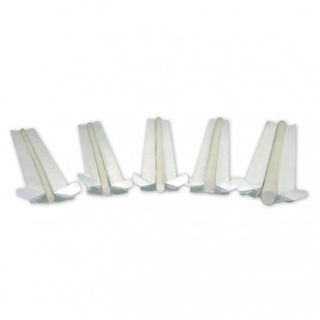 Podkładka ceramiczna walcowa WT-901 fi 12 pakiet 590 mm (90)