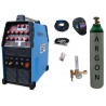 Spawarka TIG 210 AC/DC pulse Sherman + przyłbica V1a + butla + reduktor z rotametrem Około Spawarka TIG 210 AC/DC pulse Sherman + przyłbica V1a + butla + reduktor z rotametrem