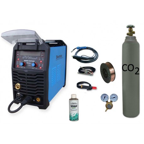 Spawarka Sherman DIGIMIG 200 Pulse synergiczna Inwertorowa 