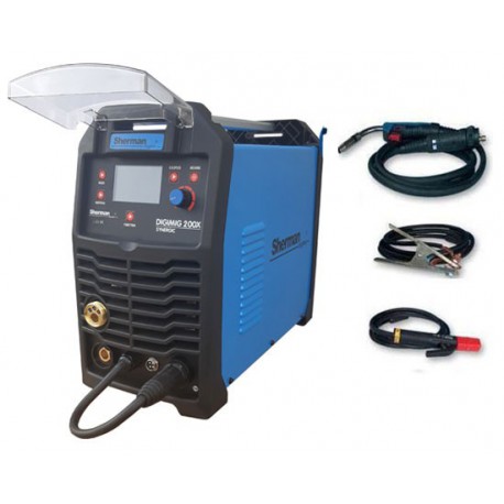 Spawarka Sherman DIGIMIG 200X Synergic synergiczna Inwertorowa 