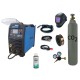 Spawarka Sherman DIGIMIG 200X Synergic + drut + przyłbica V4 + butla + reduktor dwumanometrowy + spawmix Synergiczna