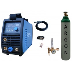Spawarka Sherman DIGITIG 216P AC/DC inwertorowa + butla + reduktor z rotametrem