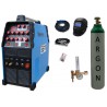 Spawarka TIG 210 AC/DC pulse Sherman + przyłbica V2a + butla + reduktor z rotametrem Około Spawarka TIG 210 AC/DC pulse Sherman + przyłbica V2a + butla + reduktor z rotametrem