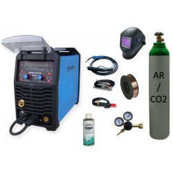 Spawarka Sherman DIGIMIG 200 Pulse synergiczna + butla + drut + reduktor + przyłbica v4