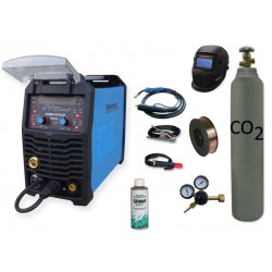 Spawarka Sherman DIGIMIG 200 Pulse synergiczna + butla + drut + reduktor + przyłbica v4