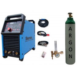 Spawarka DIGITIG 200GD AC/DC pulse Sherman + butla + reduktor z rotametrem