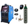 Spawarka TIG 320 AC/DC pulse Sherman + przyłbica V1a + butla + reduktor z rotametrem Około Spawarka TIG 320 AC/DC pulse Sherman + przyłbica V2a + butla + reduktor z rotametrem