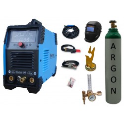 Spawarka Sherman DIGITIG 200 DC Multipro + przyłbica V1a + butla + reduktor z rotametrem + uchwyt magnetyczny TIG