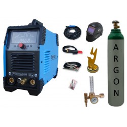 Spawarka Sherman DIGITIG 200 DC Multipro + przyłbica V4 + butla + reduktor z rotametrem + uchwyt magnetyczny tig