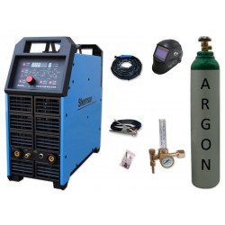 Spawarka DIGITIG 315GD AC/DC pulse Sherman + przyłbica V2a + butla + reduktor z rotametrem