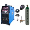 Spawarka TIG 320 AC/DC pulse Sherman + przyłbica V2a + butla + reduktor z rotametrem Około Spawarka TIG 320 AC/DC pulse Sherman + przyłbica V3b + butla + reduktor z rotametrem
