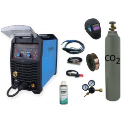 Spawarka Sherman DIGIMIG 200 Pulse synergiczna + butla + drut + reduktor + przyłbica v2a