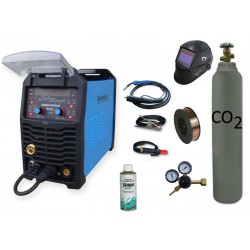 Spawarka Sherman DIGIMIG 200 Pulse synergiczna + butla + drut + reduktor + przyłbica v1a