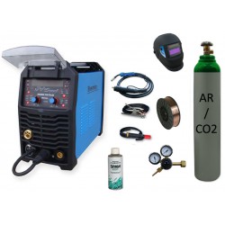 Spawarka Sherman DIGIMIG 200 Pulse synergiczna + butla mix + drut + reduktor + przyłbica v1a