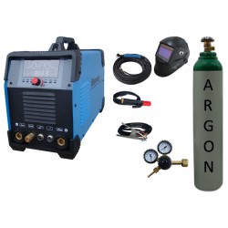 Spawarka DIGITIG 200 AC/DC Multipro Sherman + przyłbica V2a + butla + reduktor argonco2