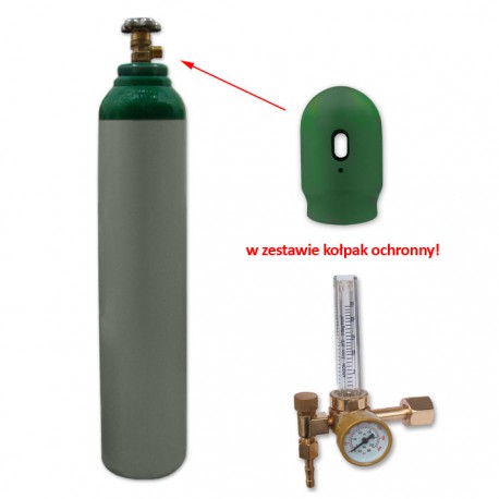 Butla Argon 8l 150 bar + reduktor mouse Argonowa TIG