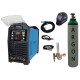 Spawarka Sherman DIGITIG 200 AC/DC Multipulse + przyłbica V4 + butla + reduktor rotametr