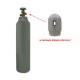 Butla CO2 5kg 8l 150 bar dwutlenek
