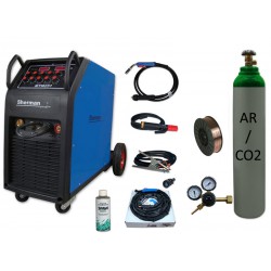 Spawarka MTM 251 + butla mix + uchwyt TIG + reduktor arg/co2 + drut + spawmix