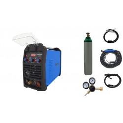 Spawarka Sherman TIG 202P + przyłbica V1a + butla + reduktor argon-co2