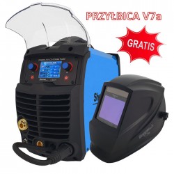 Spawarka Sherman DIGIMIG 210 LCD DOUBLE PULSE + Przyłbica V7a! inwertorowa