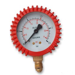 Manometr Acetylen 40bar M12x1,5